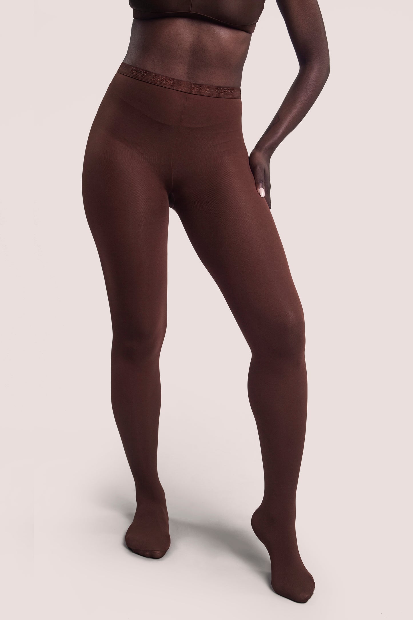 Footed Opaque Tights