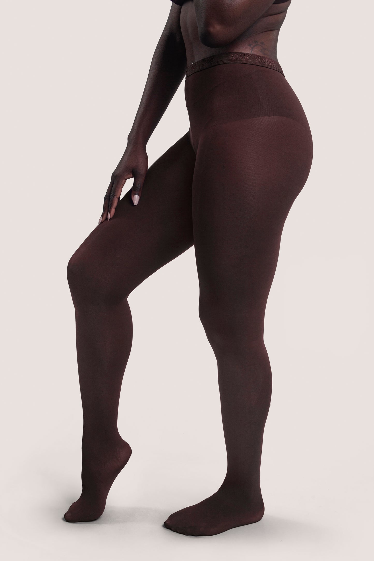 Footed Opaque Tights