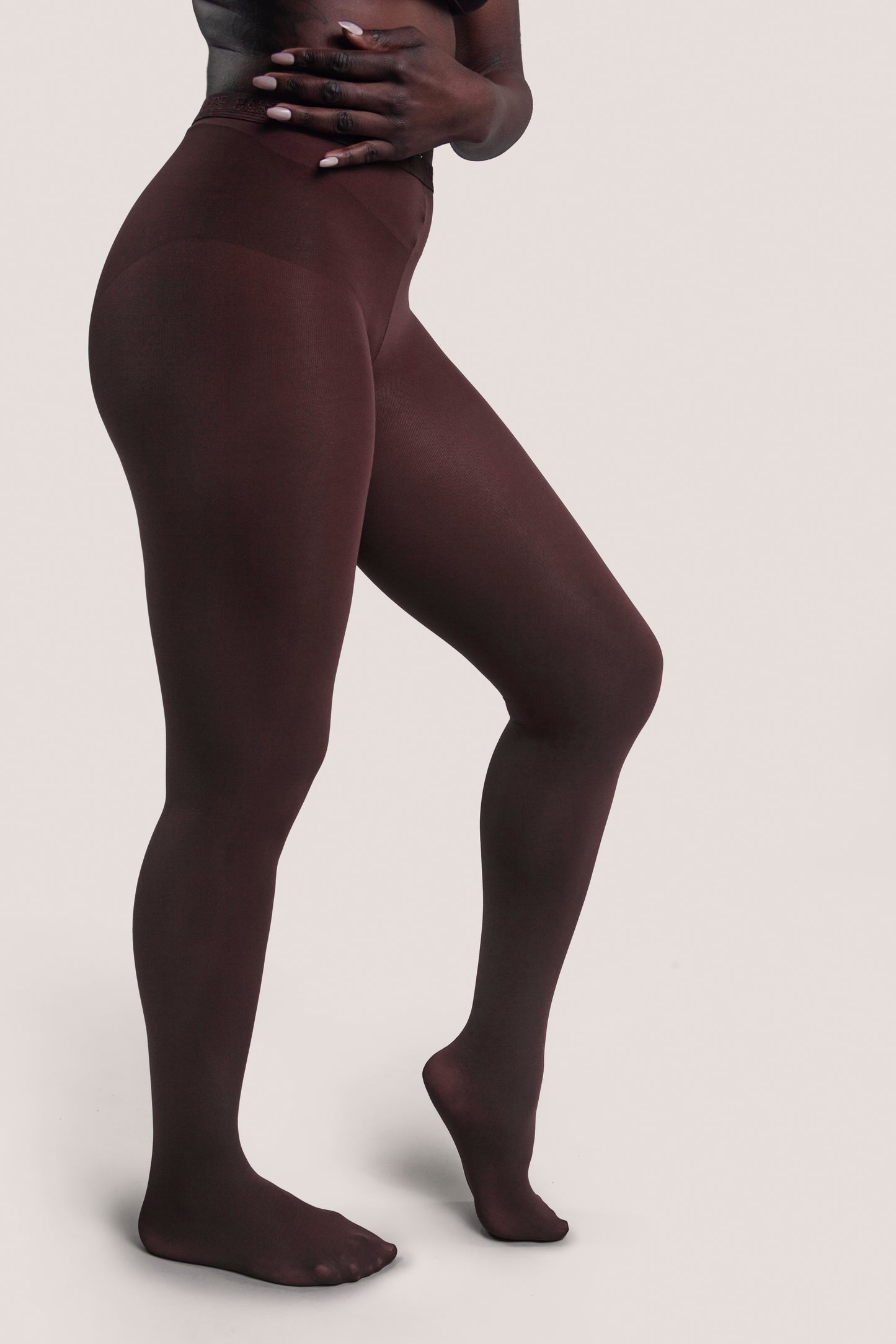 Footed Opaque Tights