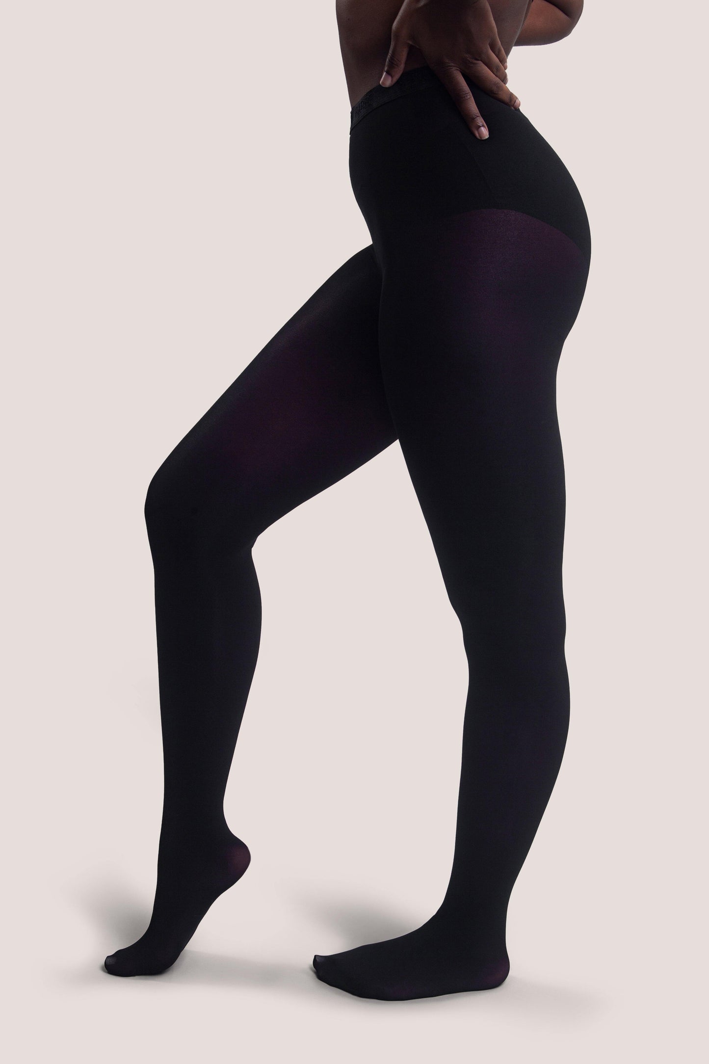 Footed Opaque Tights