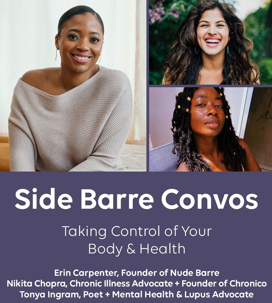SIDE BARRE Convos | Taking Control of Your Body & Health