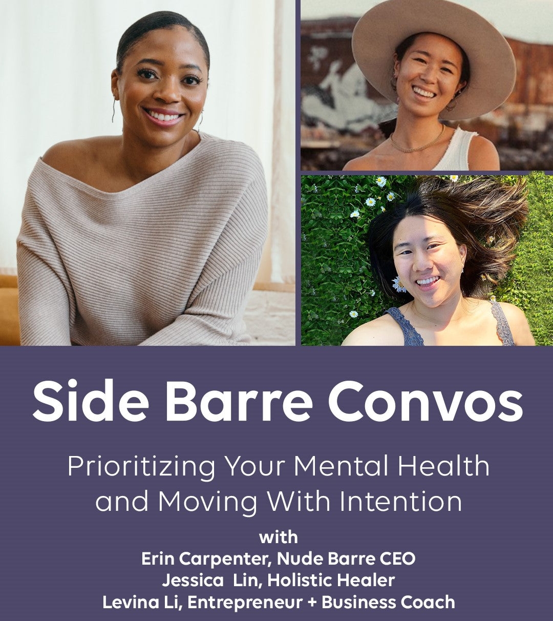 SIDE BARRE Convos | Prioritizing your Mental Health and Moving with Intention